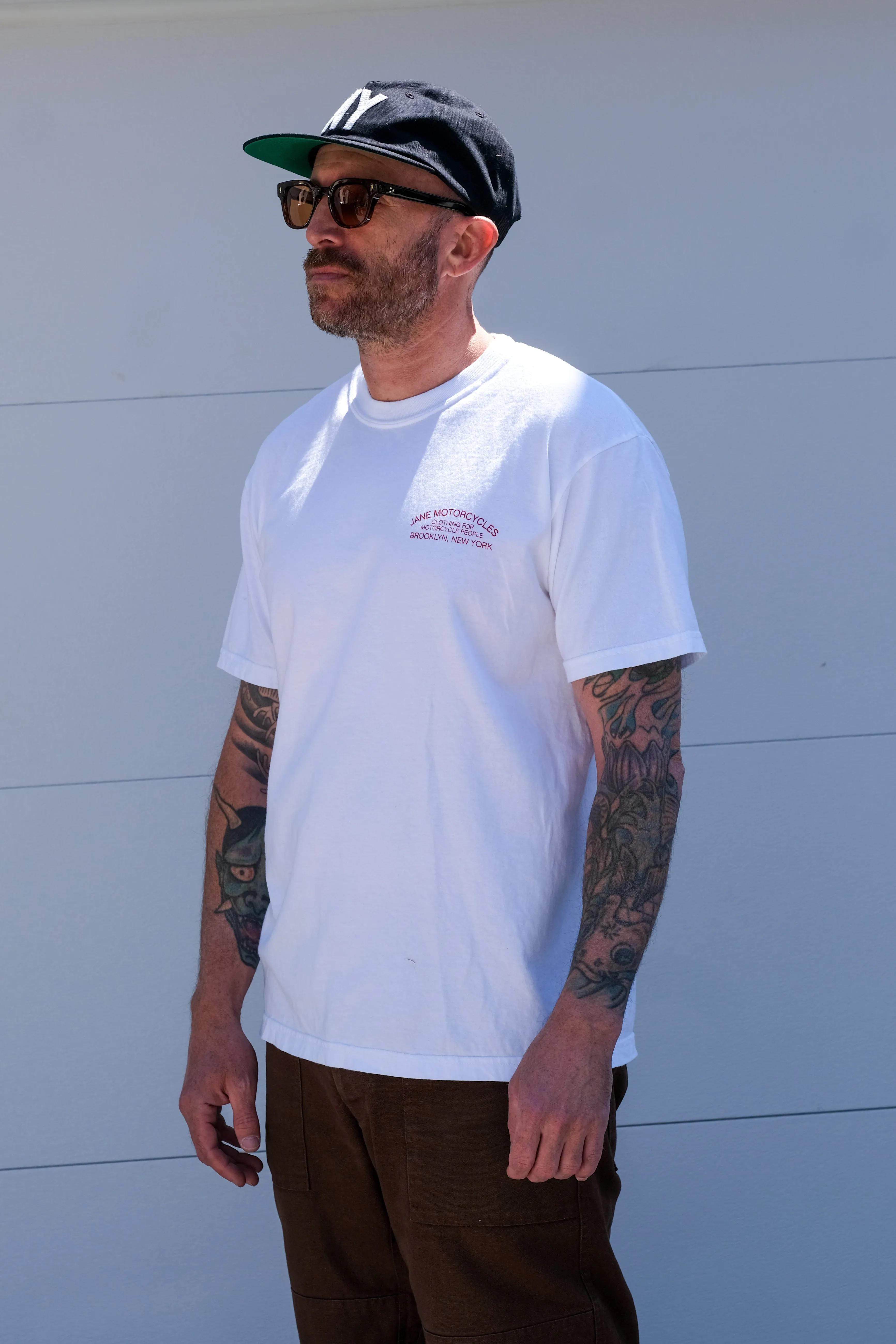 SeamlessSidePanels RAIDERS T-SHIRT - WHITE