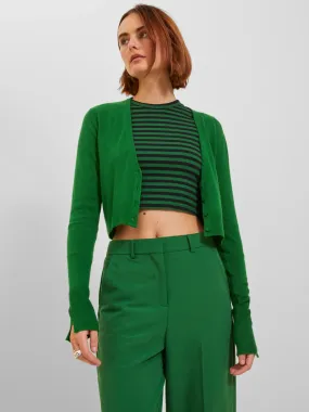 Casual Comfort Layer Snuggly Fit Isabel Soft Crop Cardigan