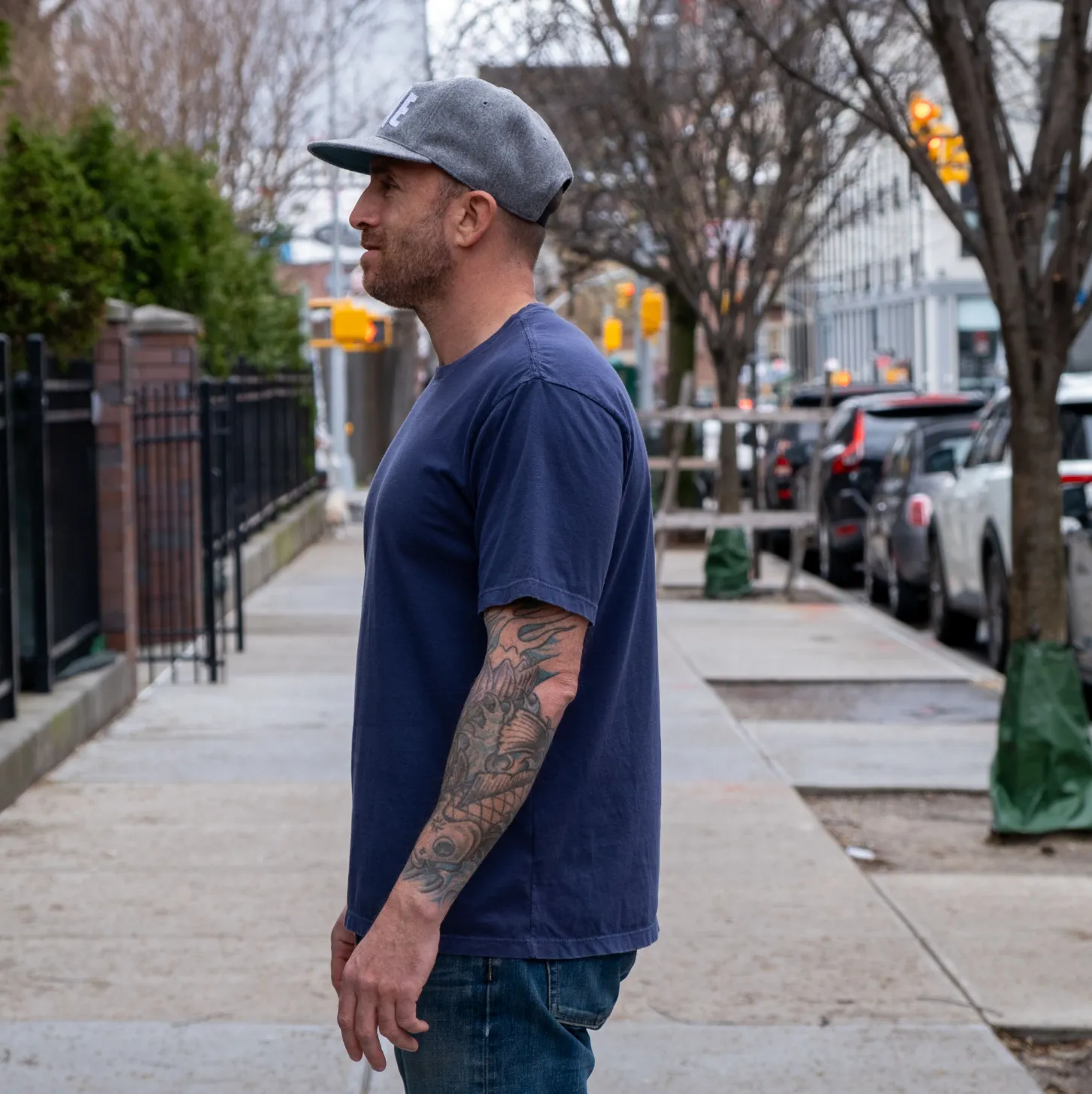 JANE Tee - Blue LightweightBlend