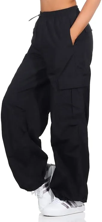 Joan Parachute Cargo Pant Work Ready Lightweight Textured
