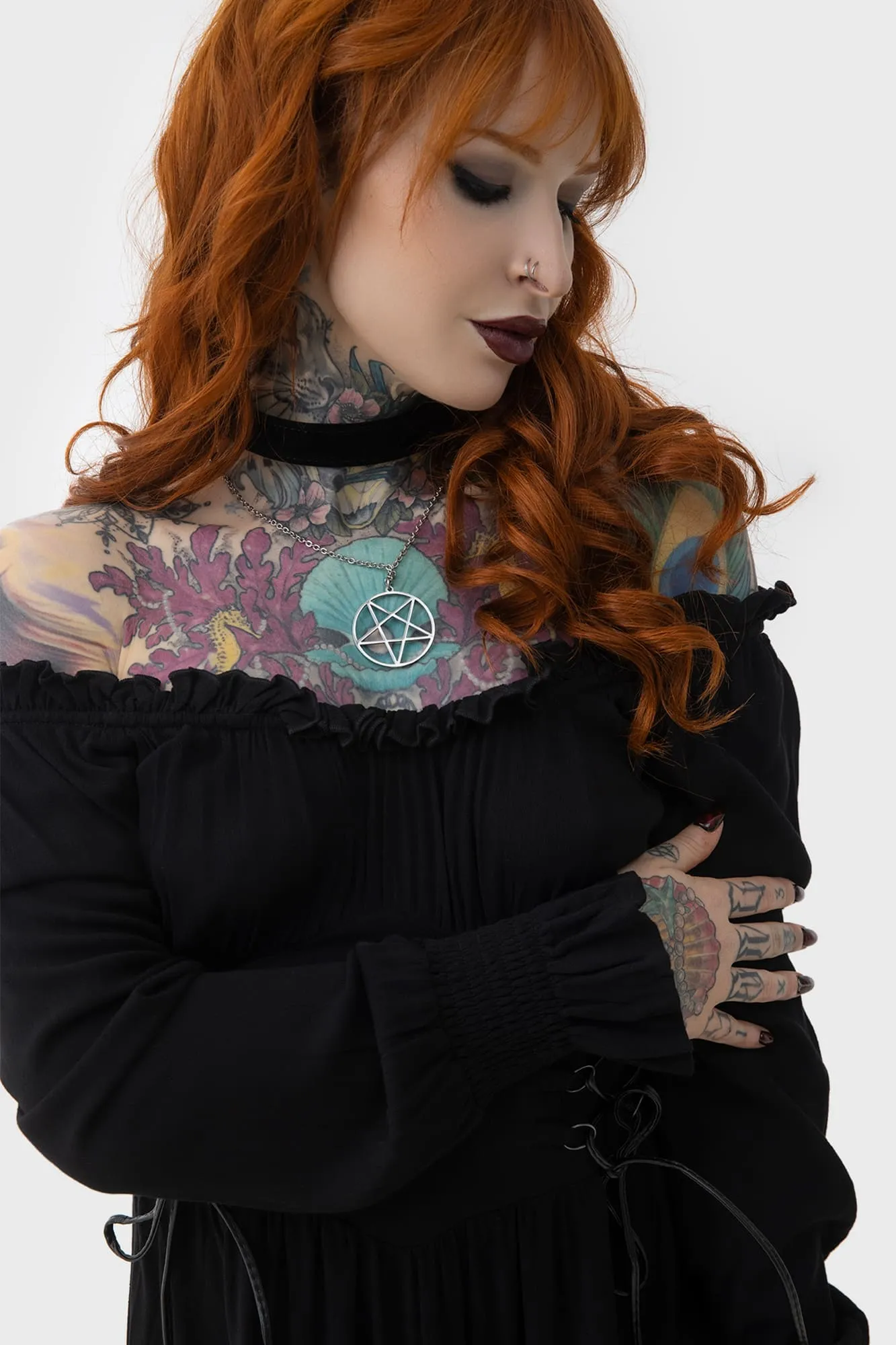 Jocasta Maxi Dress Back-Pocket Church Scene