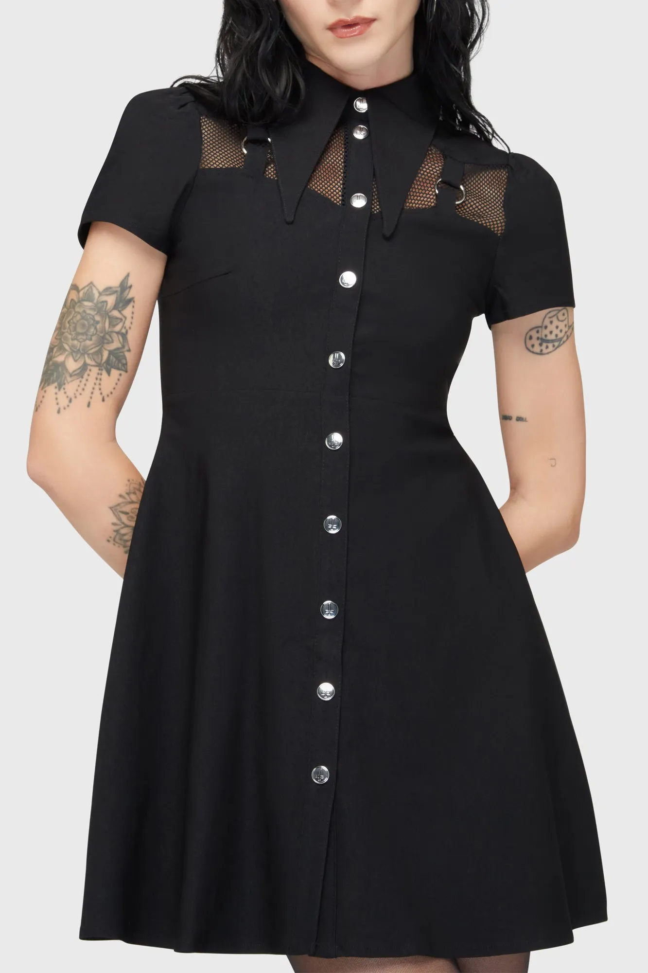 Smart Fit Wear Jovana Collar & Ring Dress