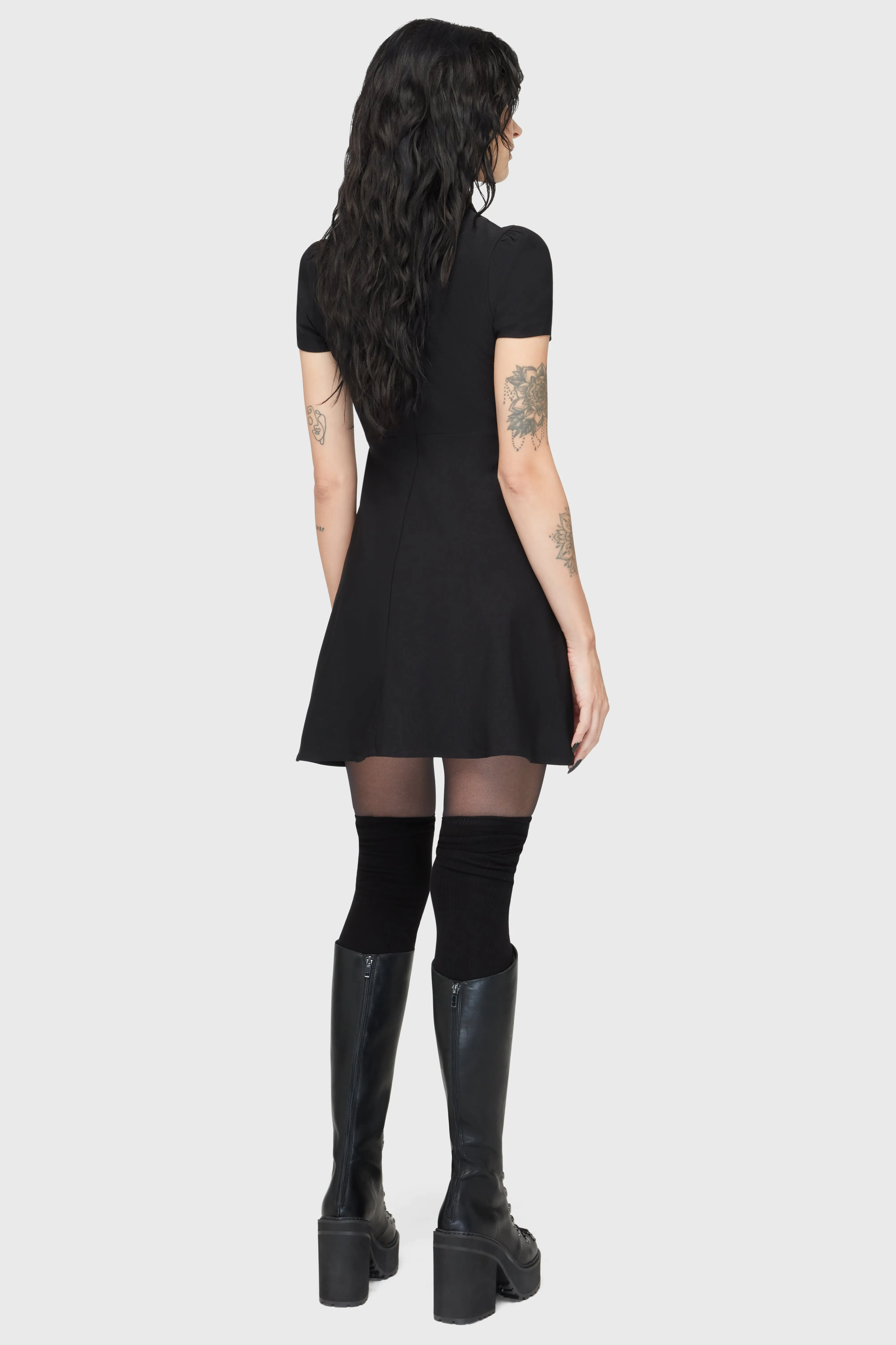 Jovana Collar & Ring Dress Soft Outfit Cool Shape