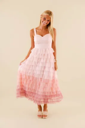 Soft cotton dress Just Like That Tulle Midi Dress