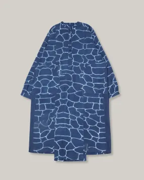 Versatile Edge KARDO WOMEN'S EVA SHIBORI DRESS - INDIGO