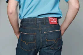 Kimes Men's Jeans/Roger Relaxed Style Neutral Student Outfit Streetwear Fan