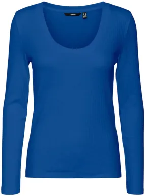 Flexible Fabric Kiss U-Neck Top