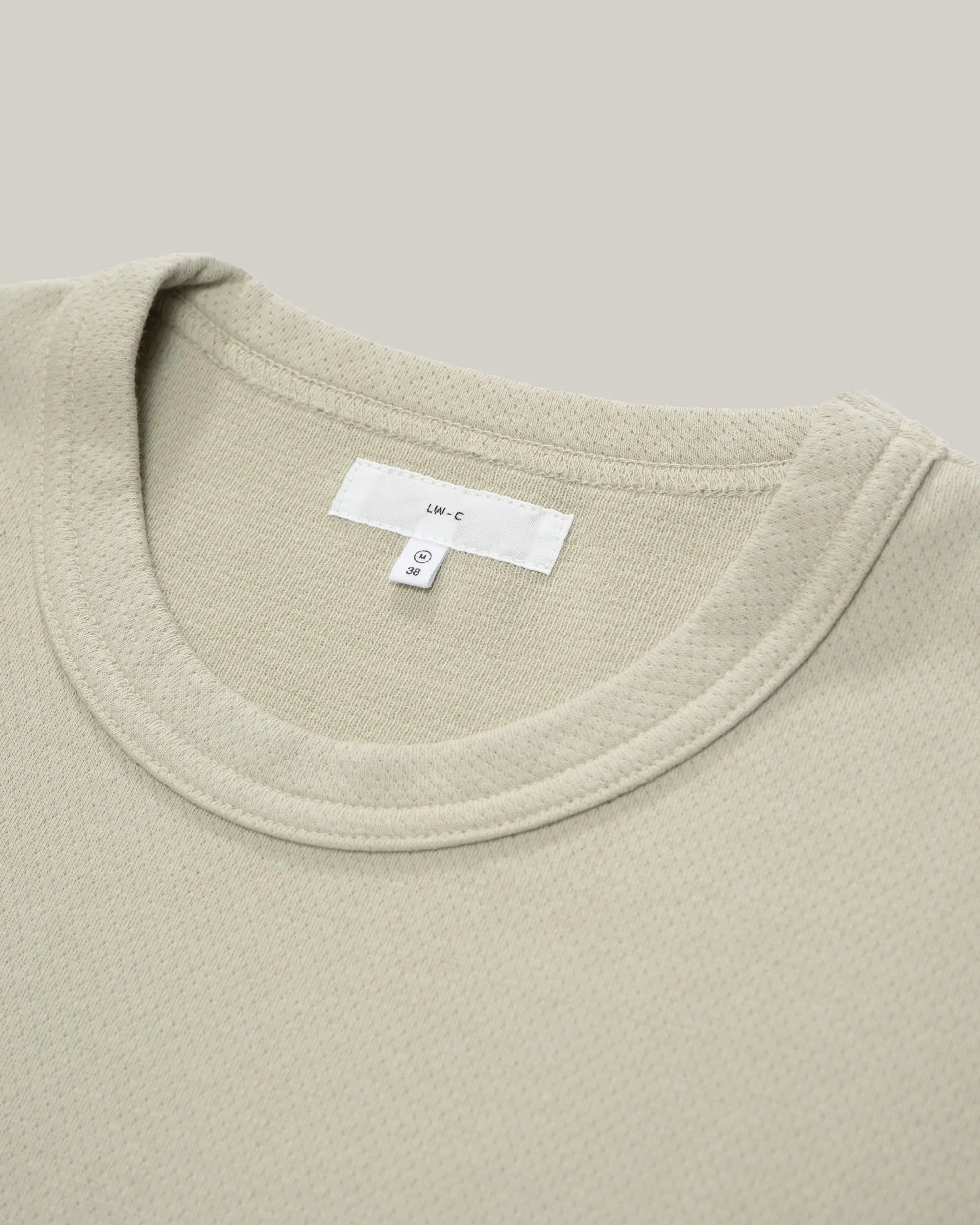 LADY WHITE CO. MESH T-SHIRT - SWISS NATURAL Relaxed Comfort Wear