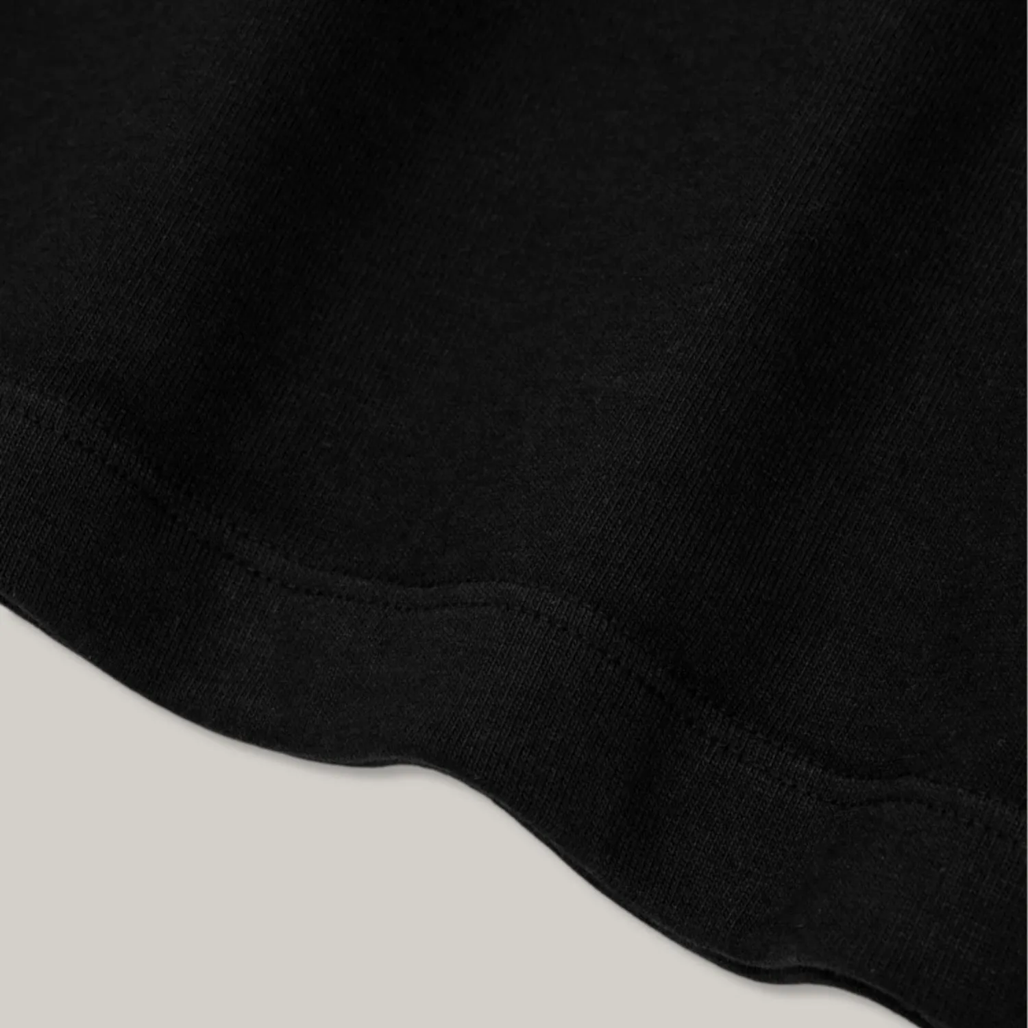 LADY WHITE CO. RUGBY T-SHIRT - BLACK Heather Texture Finish Smooth Finish