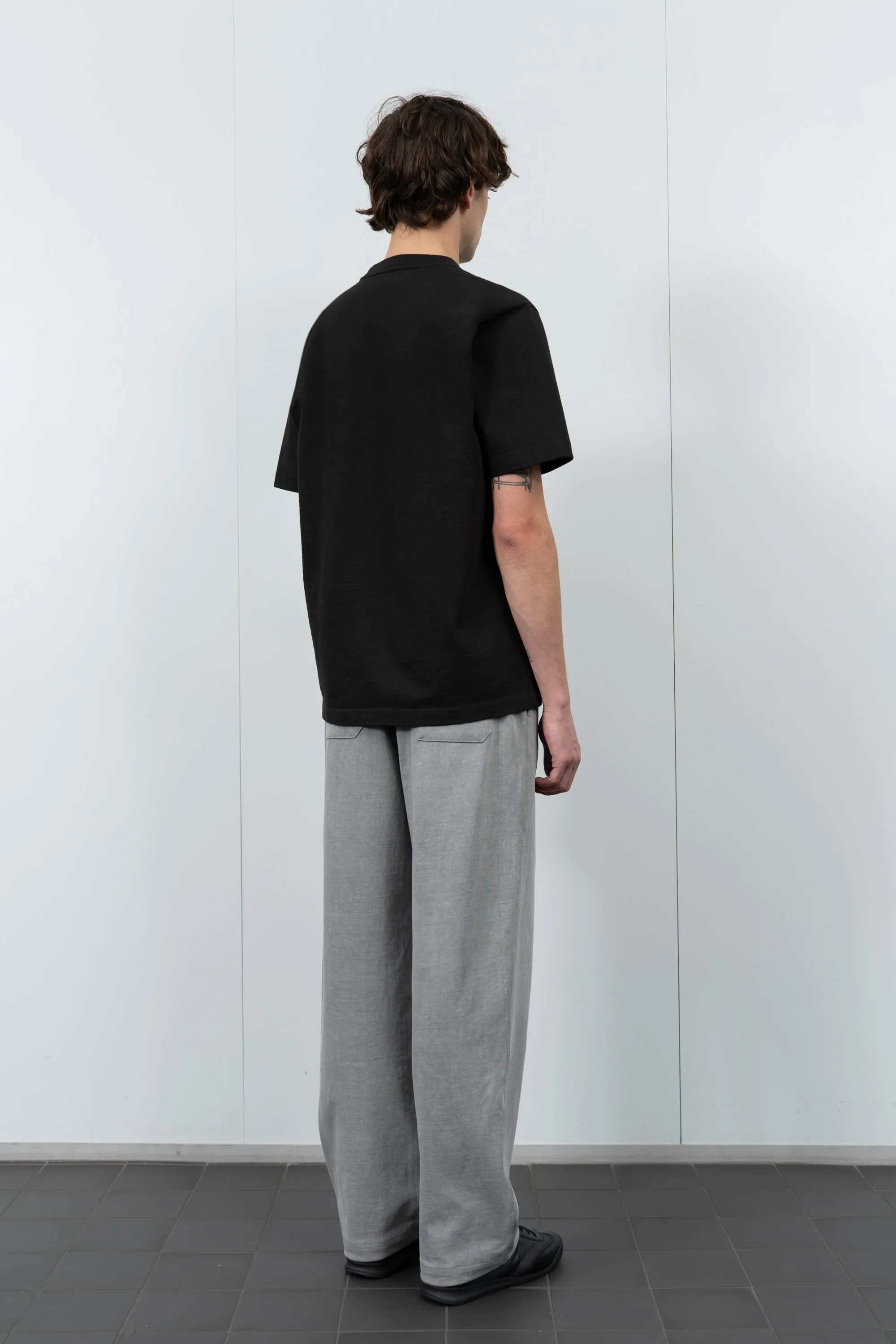 LADY WHITE CO. RUGBY T-SHIRT - SHADOW Kids playfulness