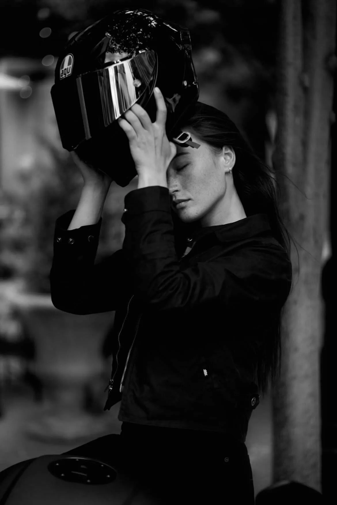 Casual Classic The Women's Driggs Waxed Canvas Black Riding Jacket