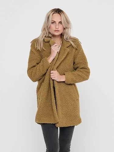Adjustable drawstring Laurelia Sherpa Coat