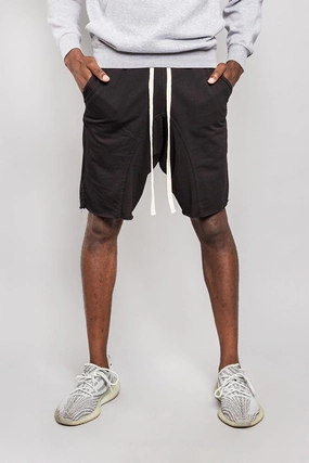 Breathable Comfort Design High-rise waist Dropped Crotch Sweat Shorts