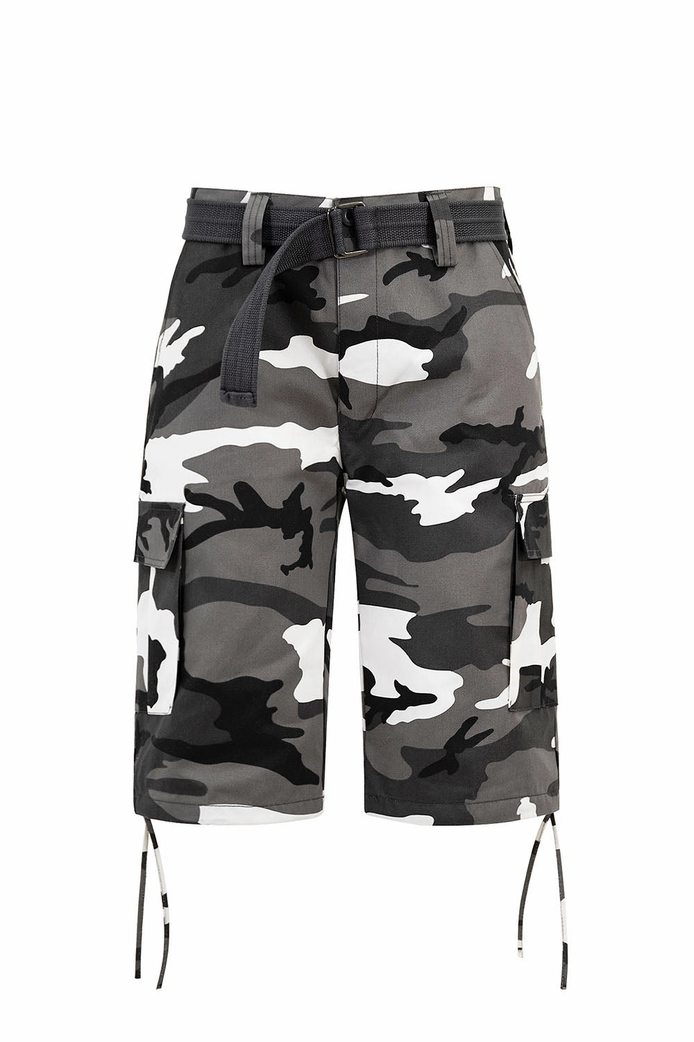 Men's Belted Camo Cargo Shorts (New Colorways) LightweightInsulation StainResistantCoating