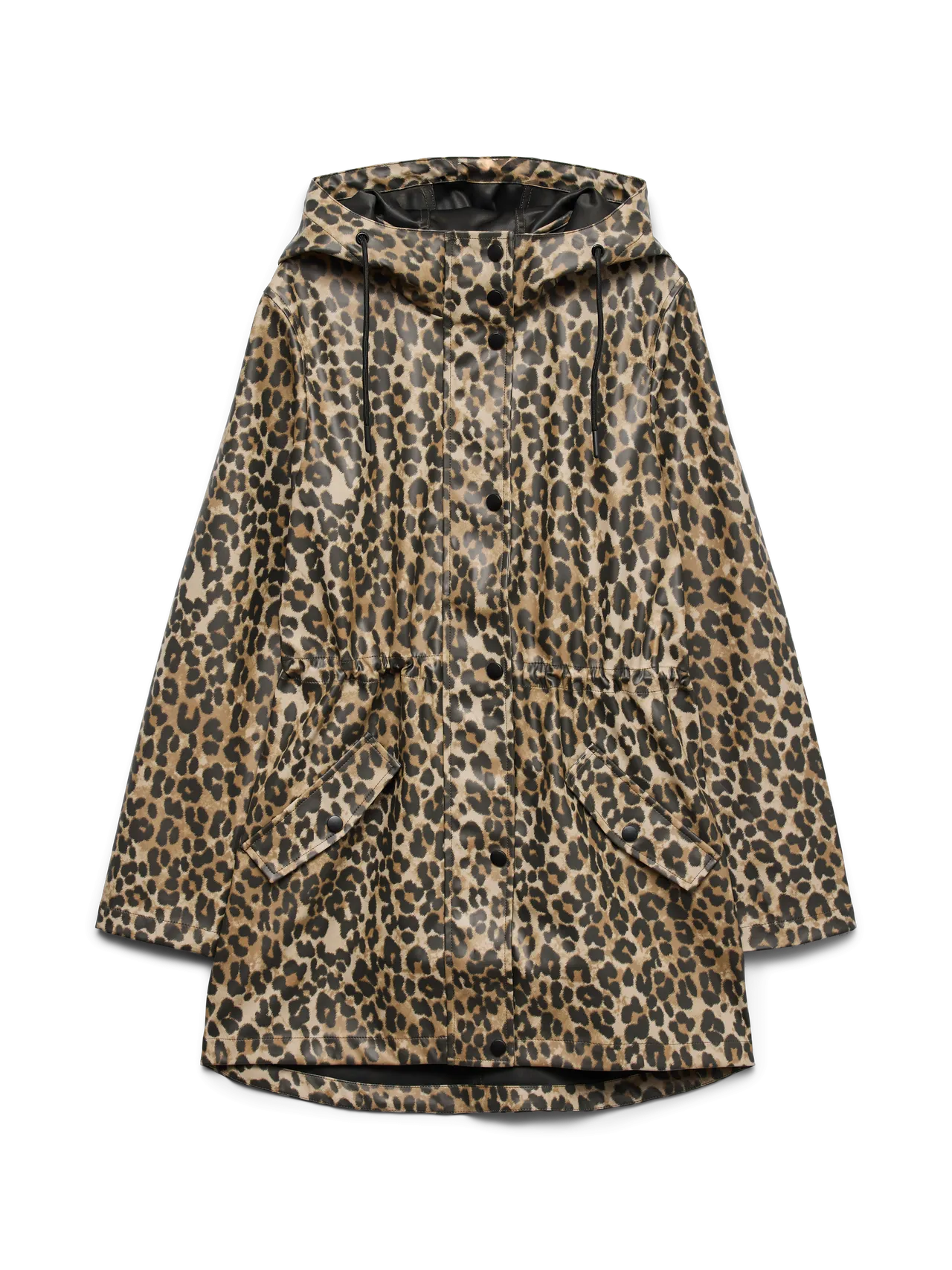 Leopard Rain Jacket Noise Reduced Fabrics