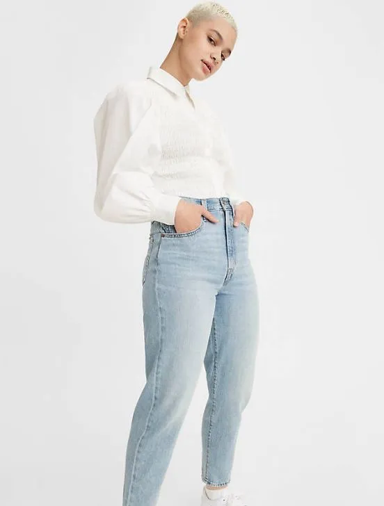 Stay Comfortable Levi's High Loose Taper in Let's Stay In