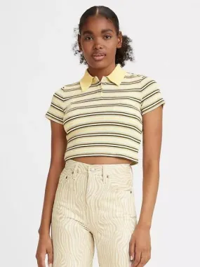QuickRelease Closures Levi's Jeni Cropped Polo