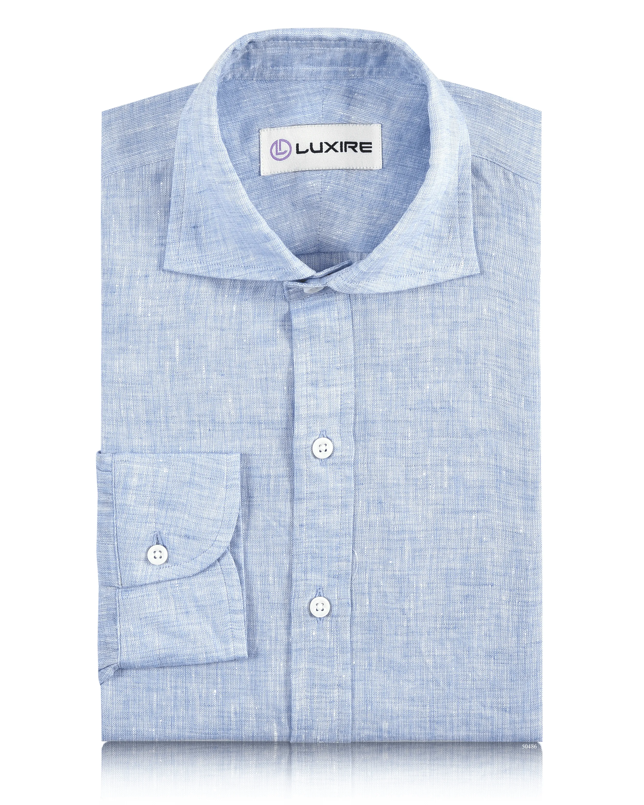 Quality Look Linen 60's: Light blue