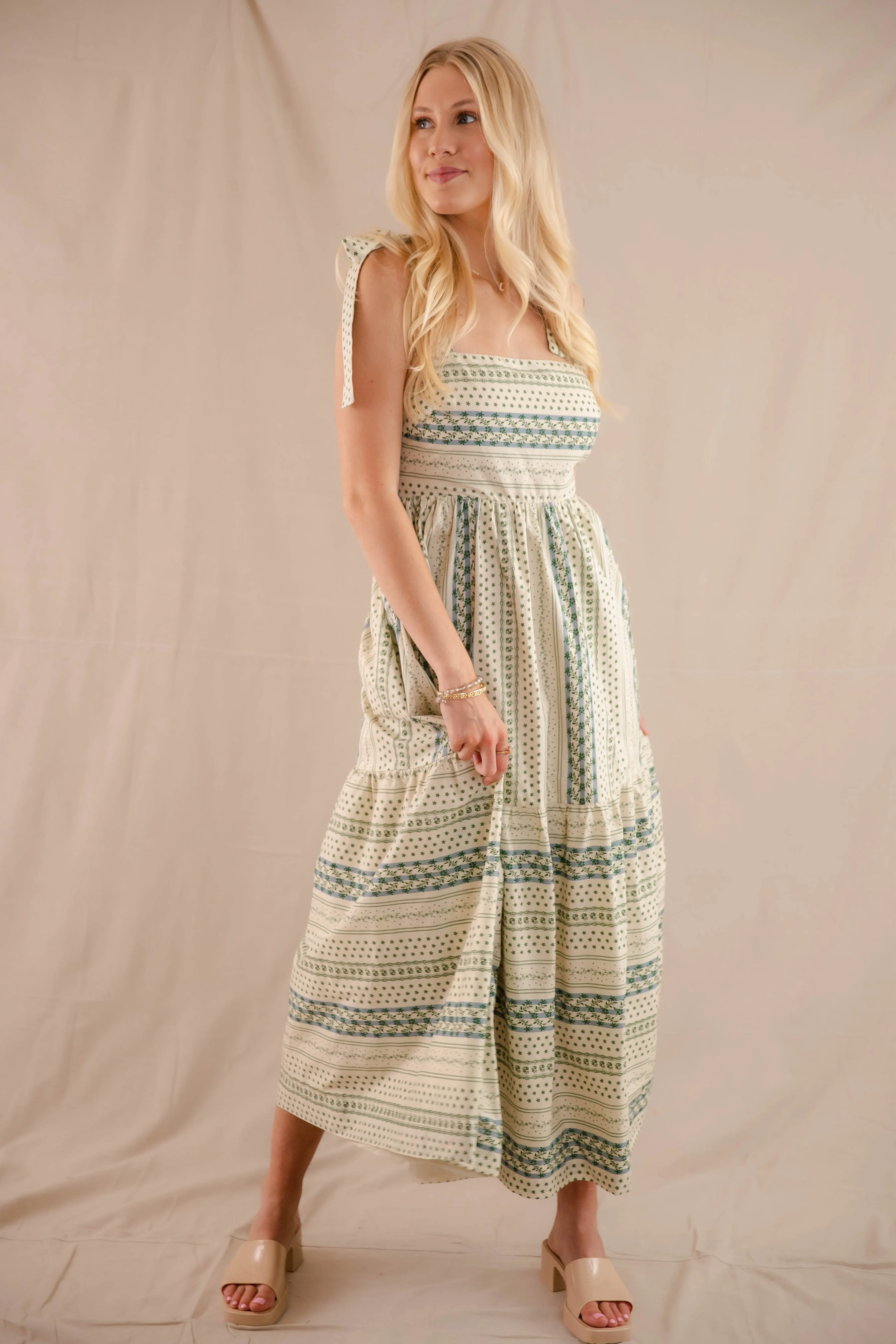 Living Easy Maxi Dress Playful Twist