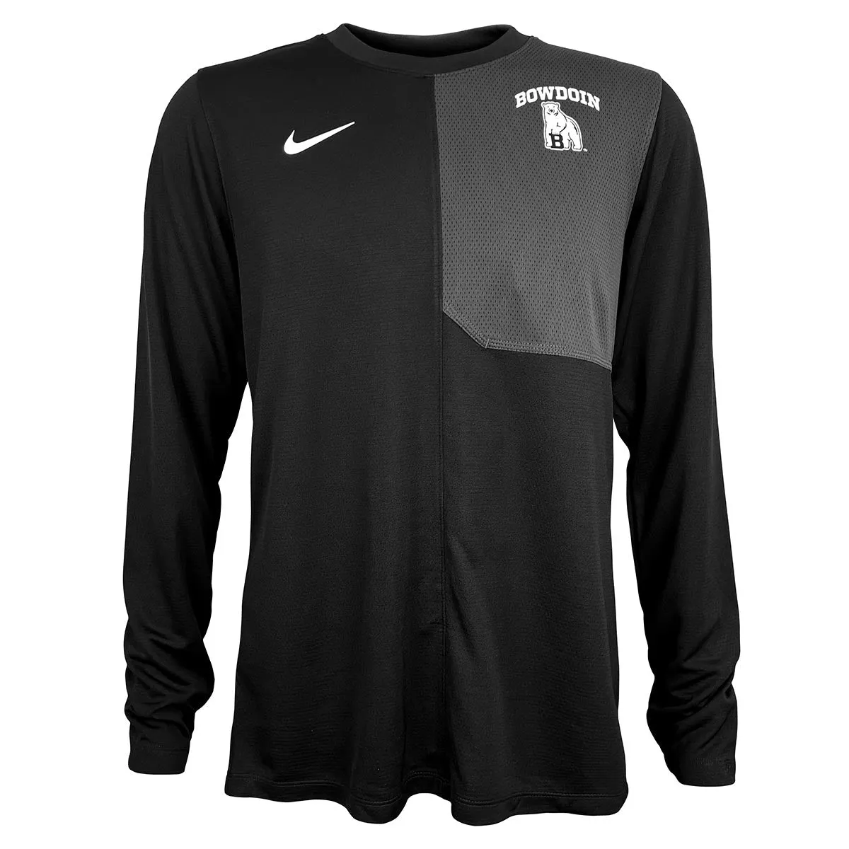 Long-Sleeved Coach Tee with Bear from Nike Circular Knit Construction elastic waistband