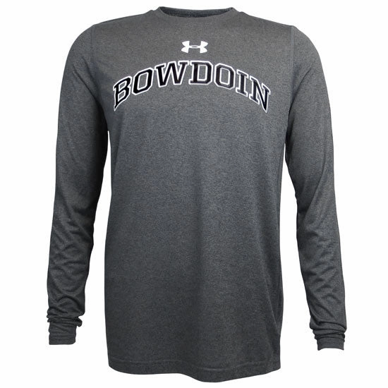 Long-Sleeved Tech Tee with Arched Bowdoin from Under Armour Painting Buckled