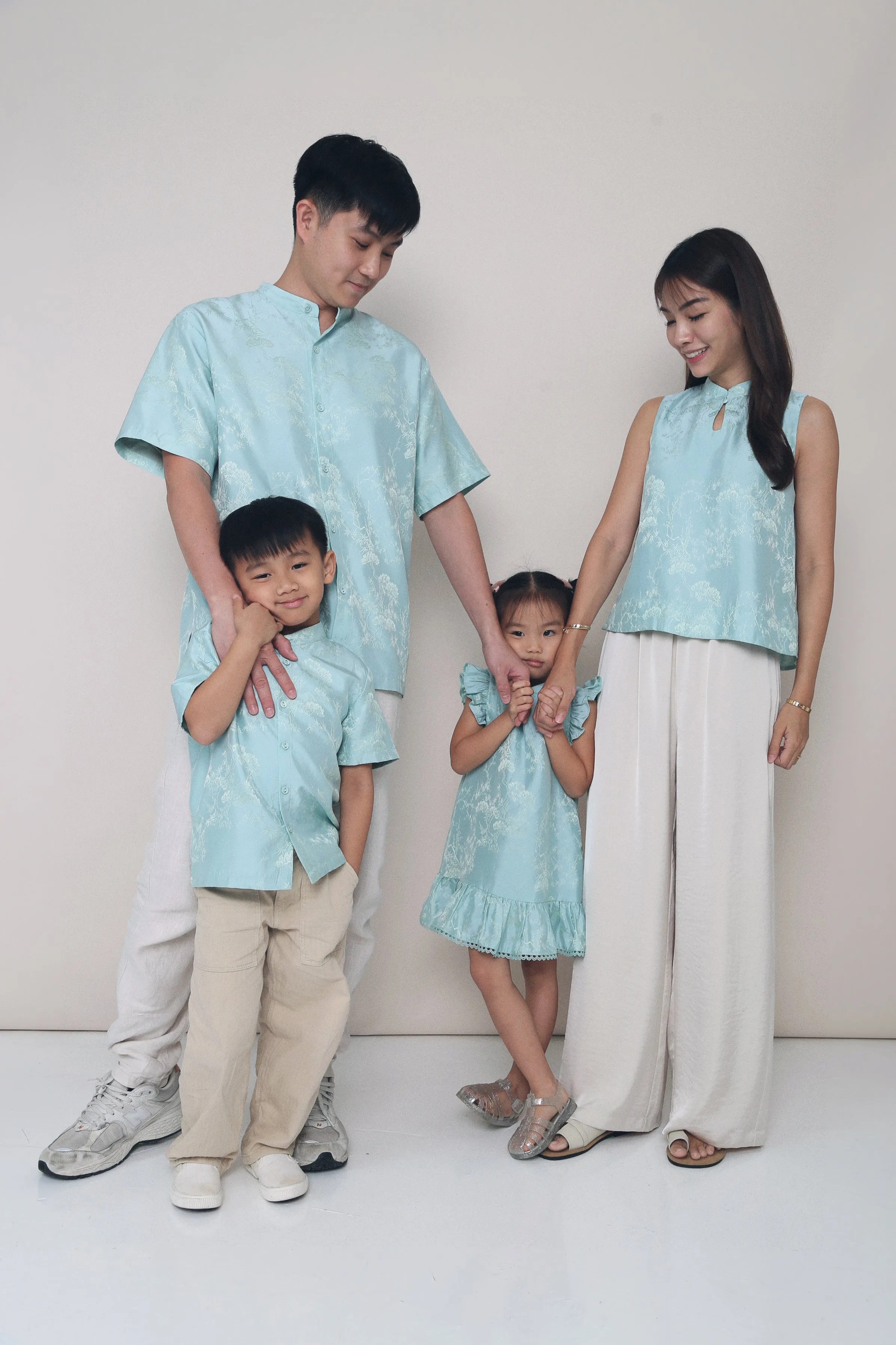 QuickDryTech CNY Noah Oriental Shirt Sage