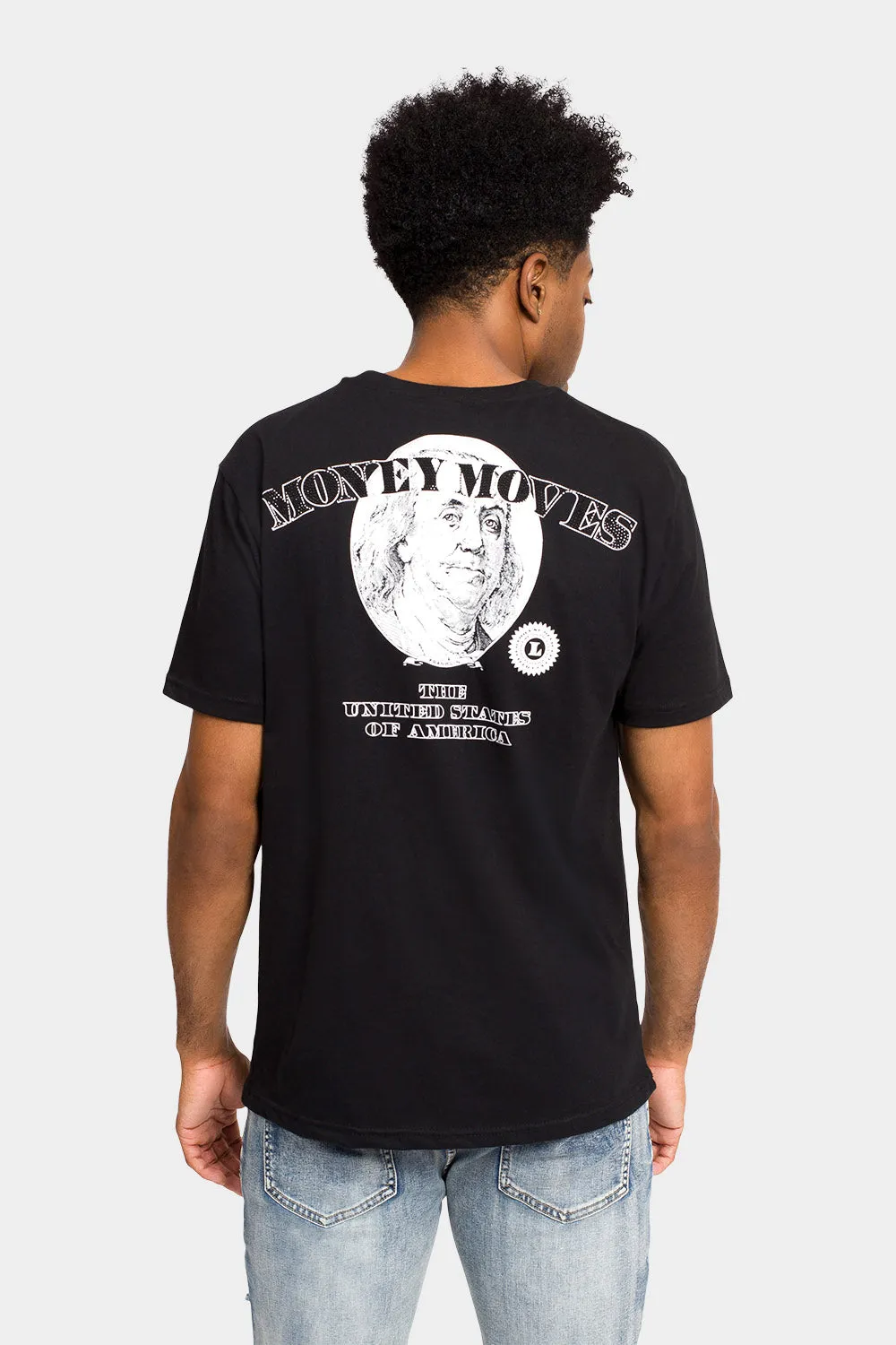 CroppedLength Money Moves T-Shirt