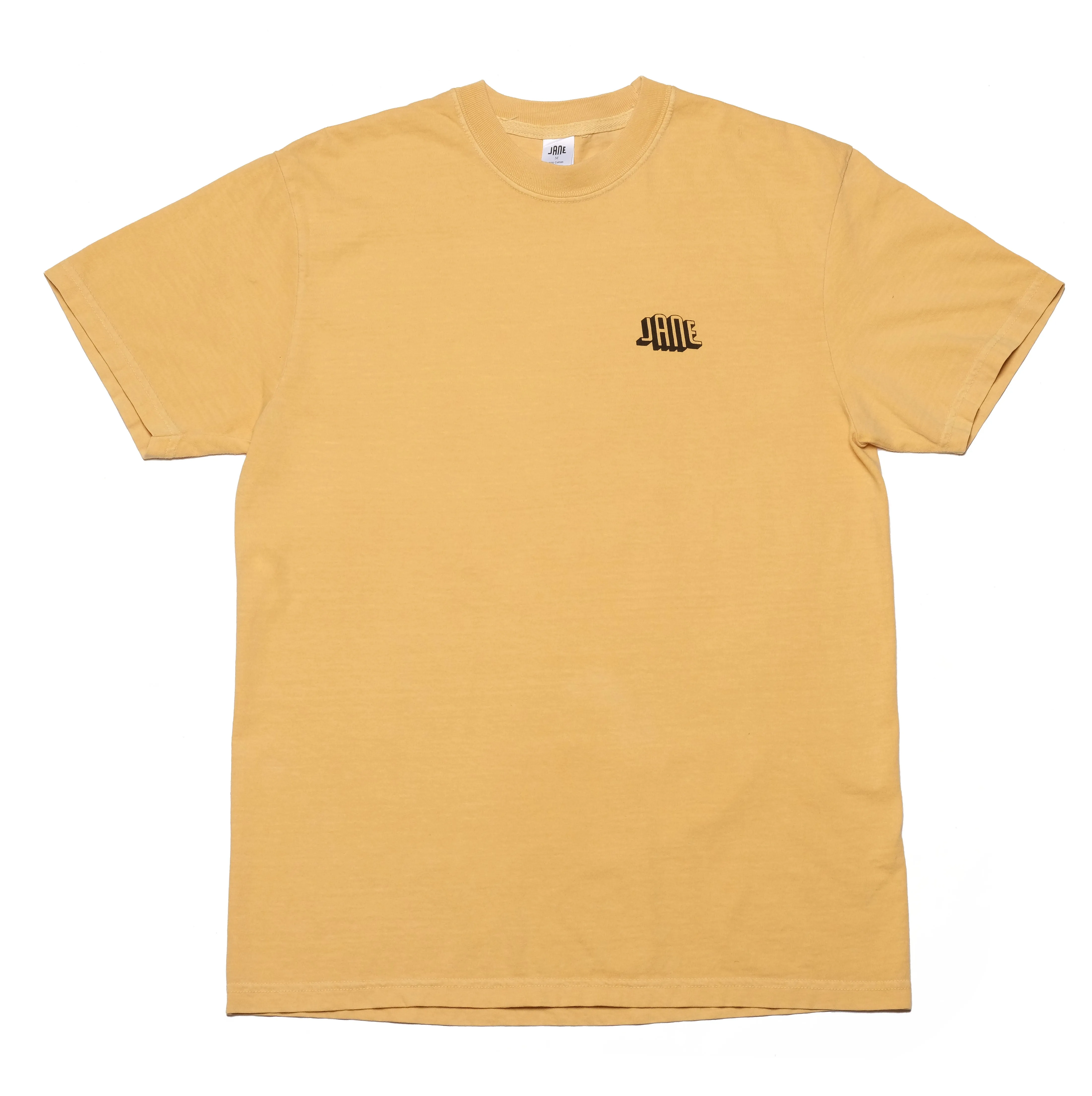 LUDLOW TIGER COLOR SHORT SLEEVE - MUSTARD Versatile Comfort Style Chilly Day Wear