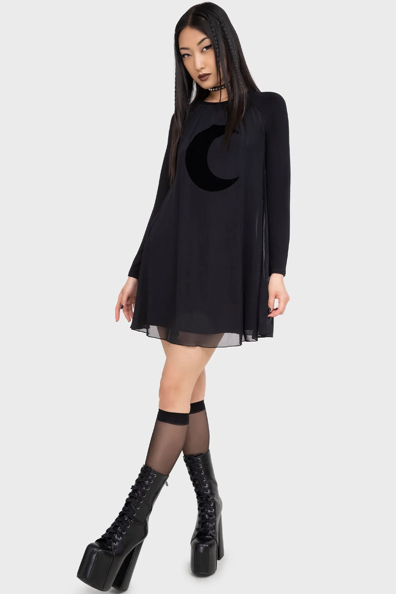 Vintage Vibe Lunar Apex Raglan Dress