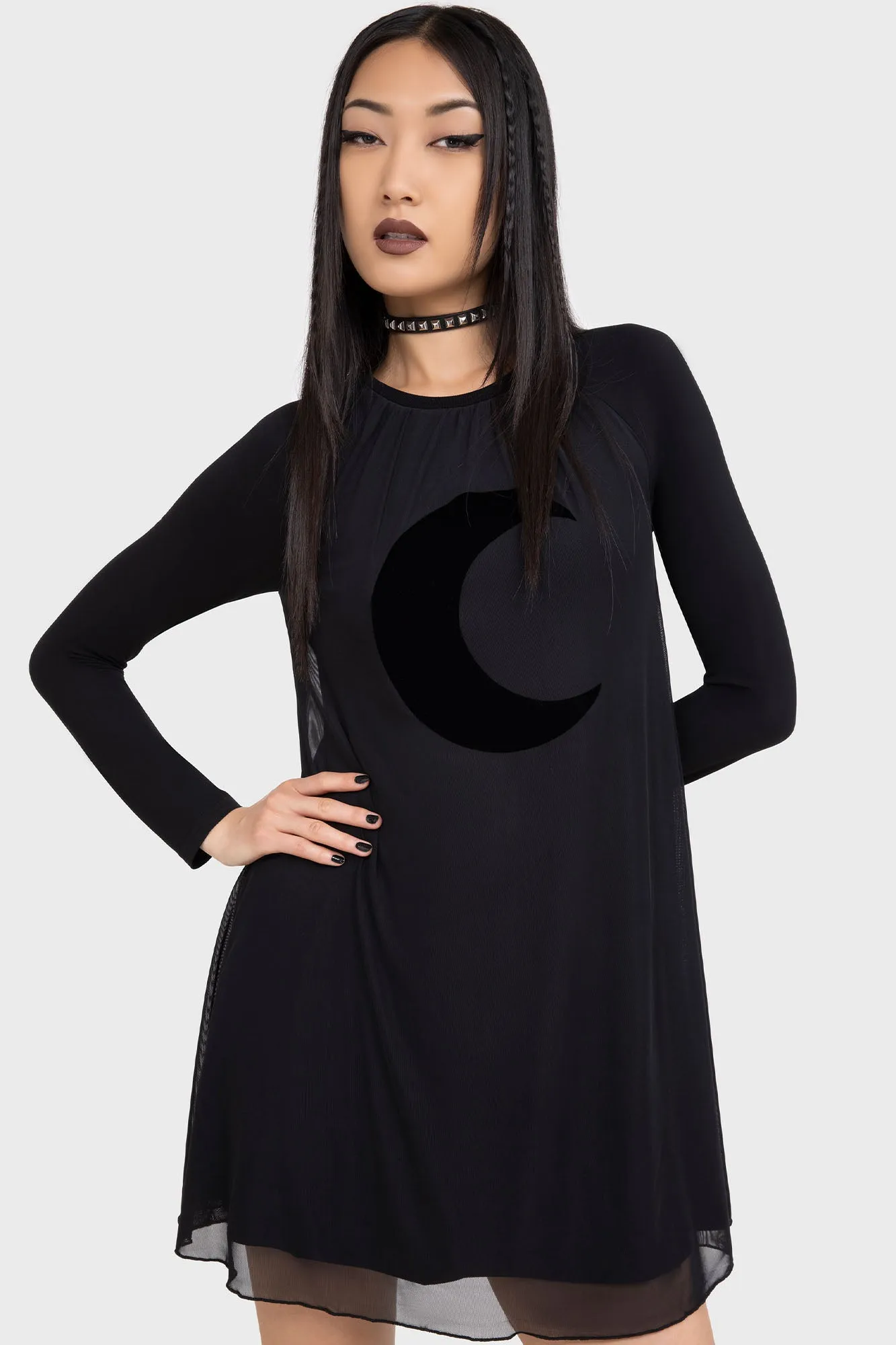 Fashionable Layer Breathable fabric Lunar Apex Raglan Dress