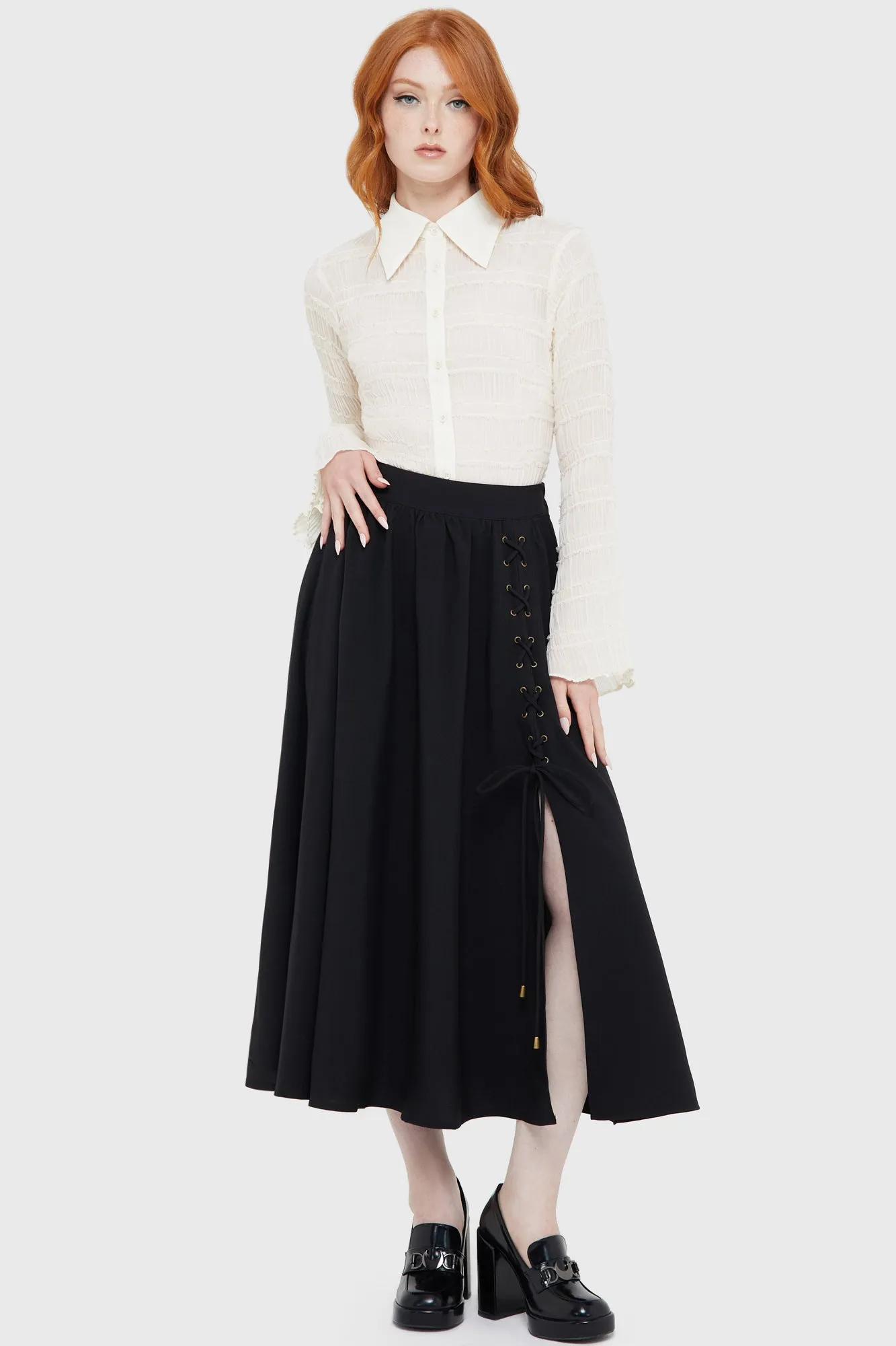 Haven Hollow Skirt [BLACK] City Tones