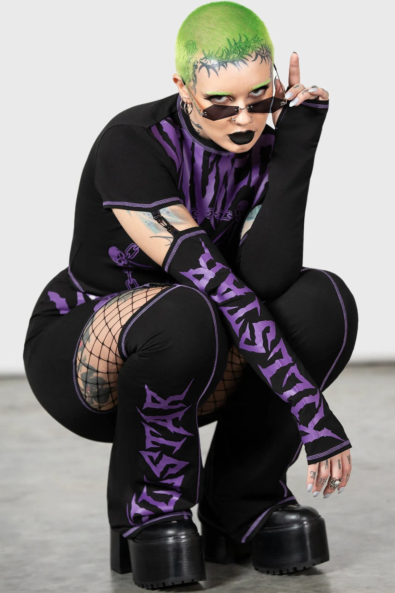 Modest Wear Layered Design Martyr Suspender Skirt