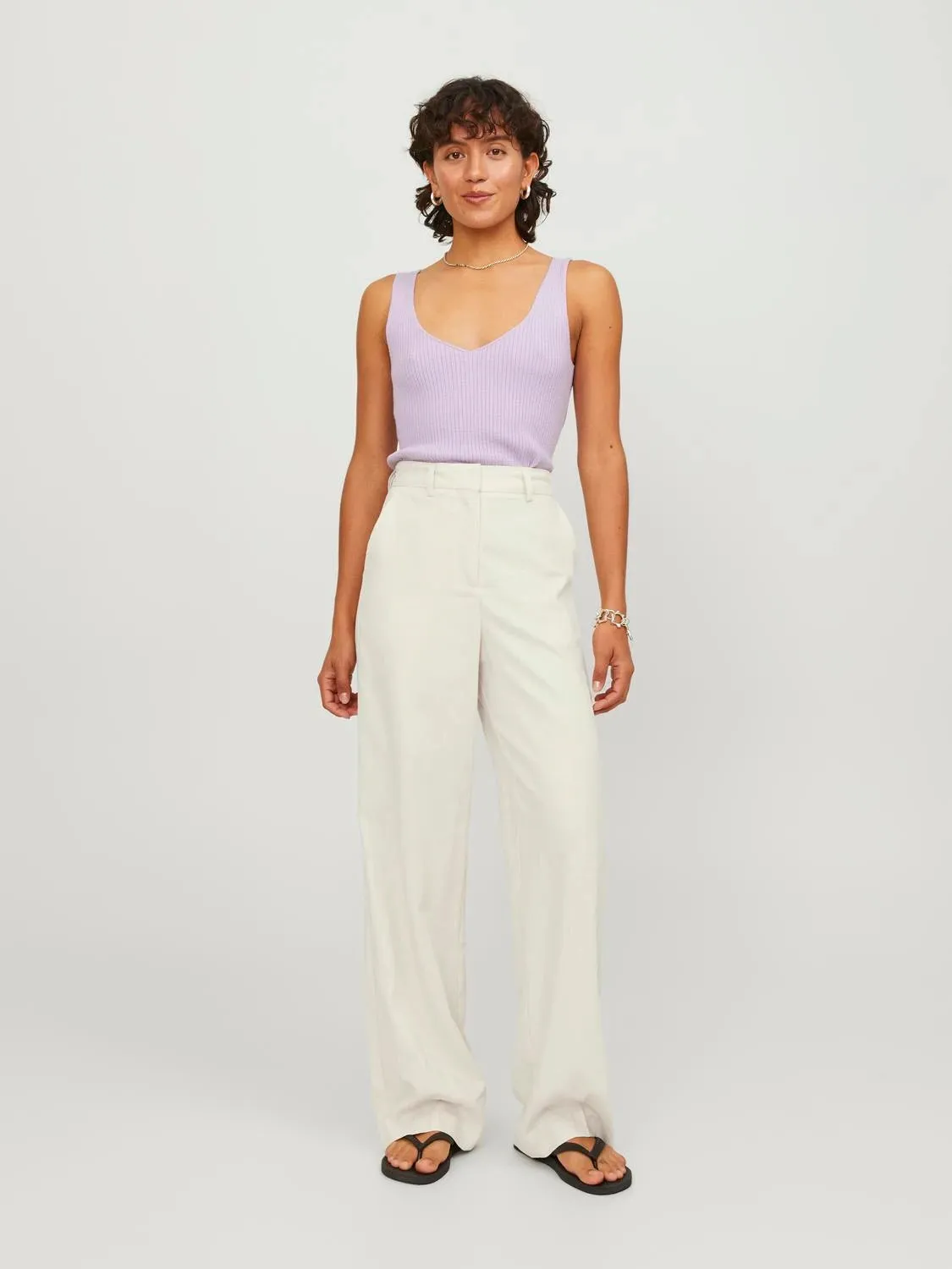 Essential Wardrobe Brunch Outfit Classic Wear Luxury Mary Relax Linen Pants