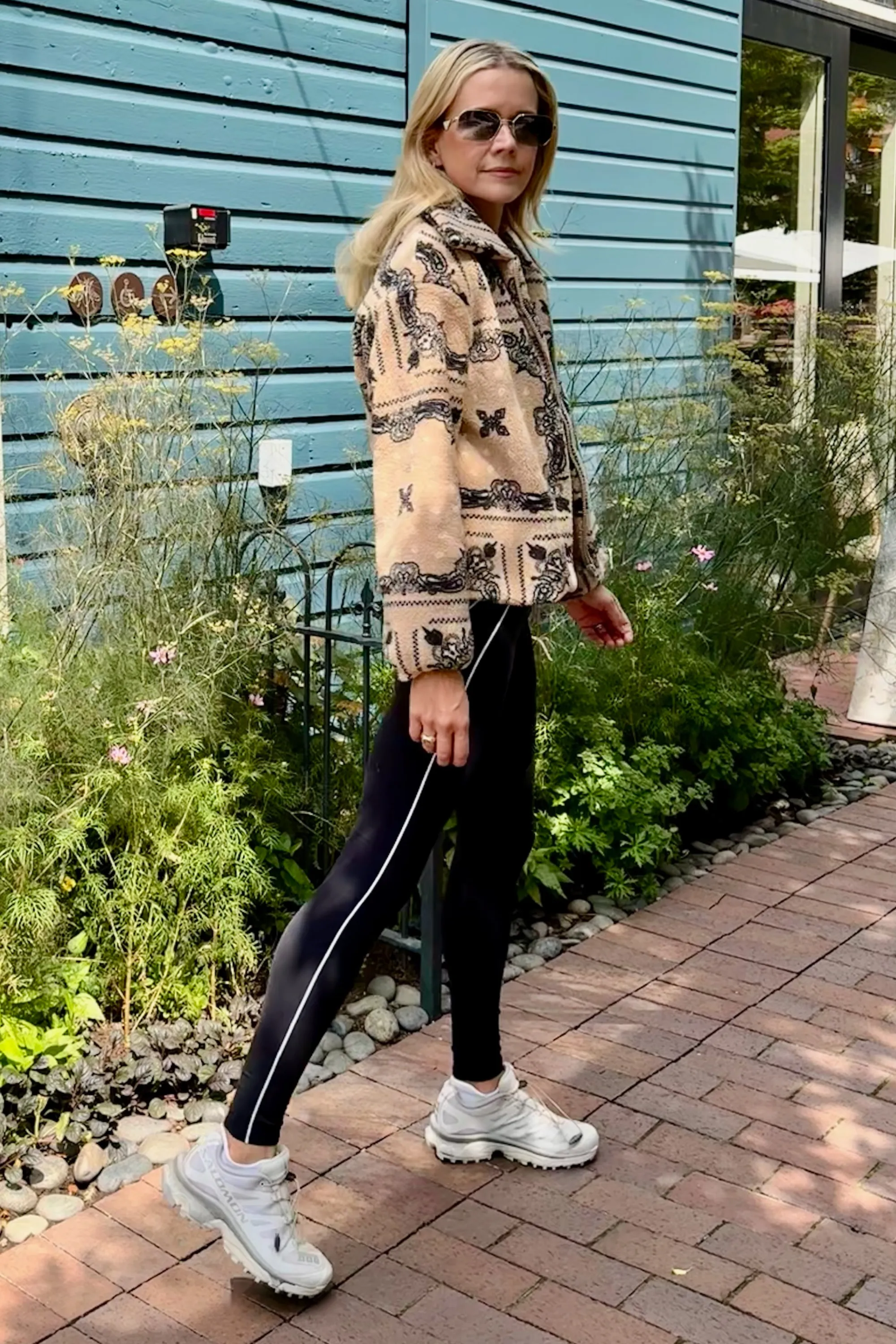 MASON'S DAUGHTER | Coco Jacket, Cream Bandana Print StretchFit