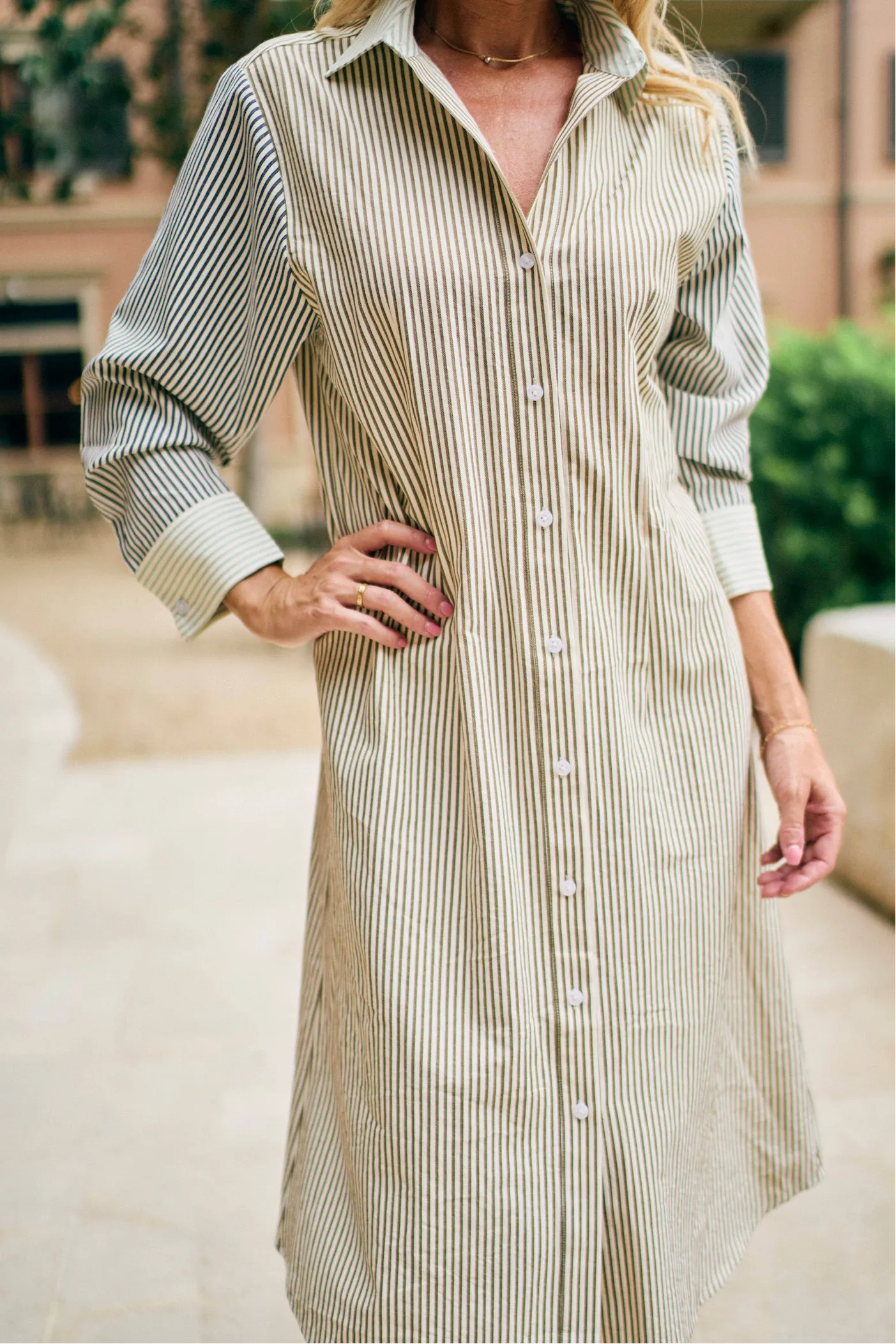 Effortless Fit MASON'S DAUGHTER | Sutton Shirtdress, Multi Stripe