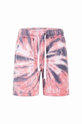 Men's Cotton Tie Dye Sweat Shorts 2.0 Neutral Look