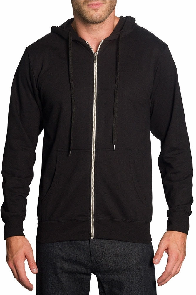 Winter Fit Classic Zip Up Men's French Terry Zip Down Hoodie