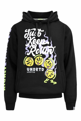 Heat Keep Noise Reducing Fabric Men's Just Keep Rolling Hoodies