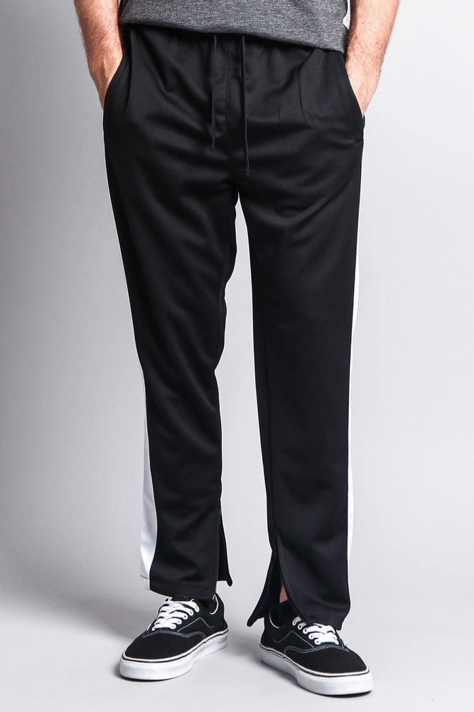 Ultra Soft Comfy Look Men's Stripe Track Pants