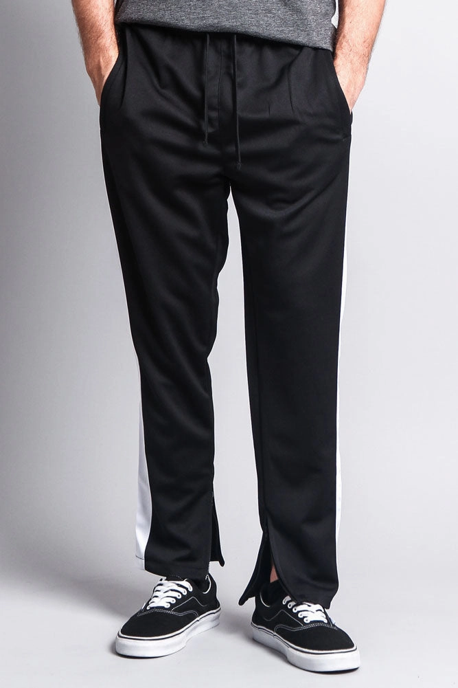 Rayon drape Men's Stripe Track Pants