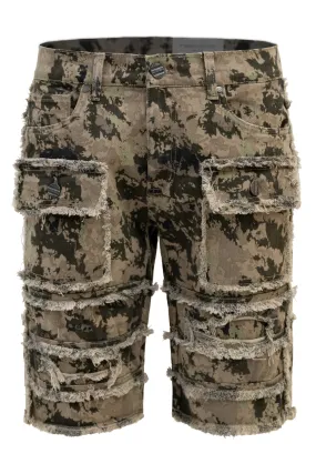 Men's Static Layer Twill Short Quick Access Pockets hypoallergenic material