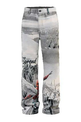 Comfort Design All Use Men's Street Angel Tapestry Jacquard Pants
