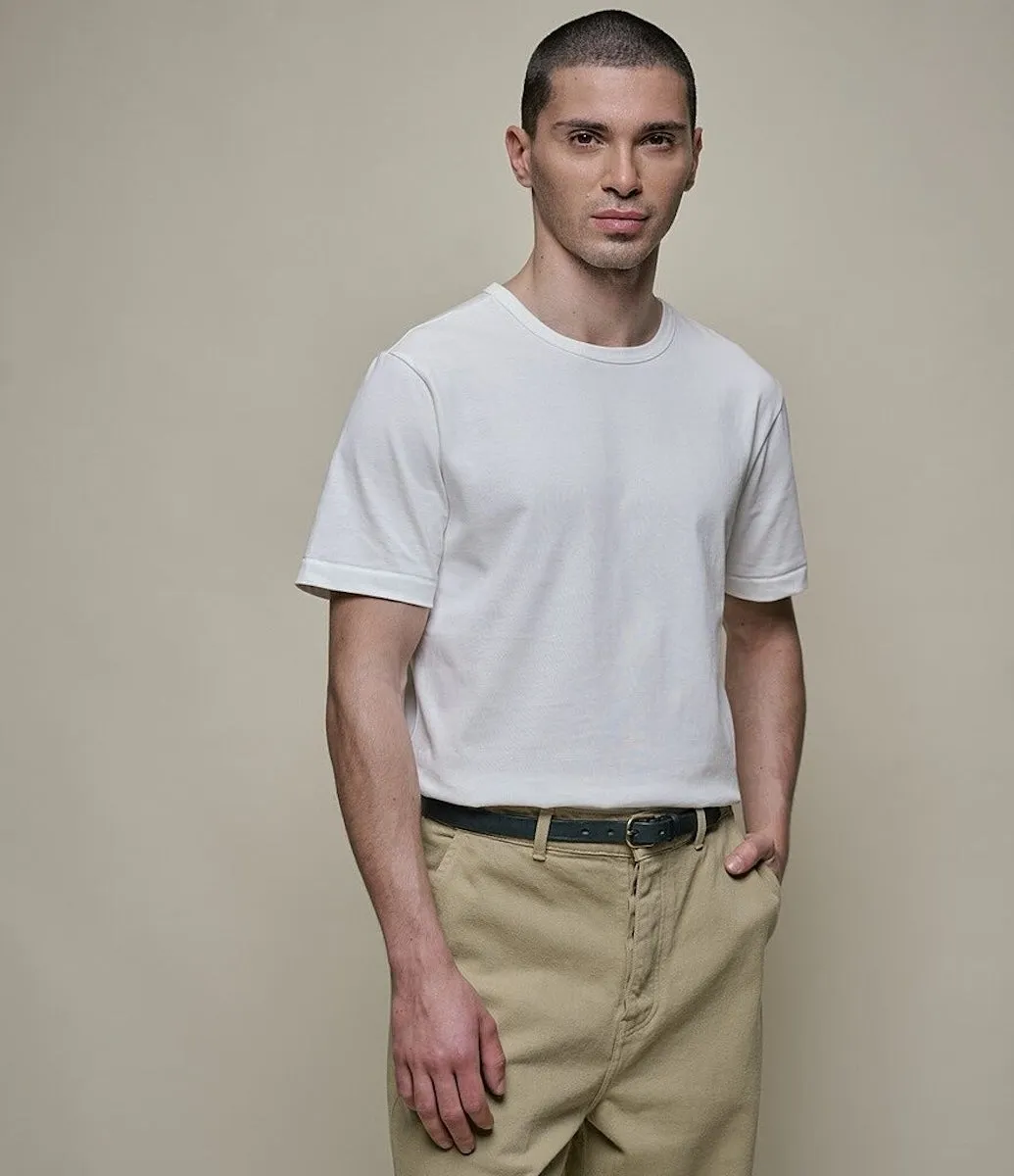 MERZ B SCHWANEN CLASSIC T-SHIRT 2M15 - WHITE Temperature Regulating