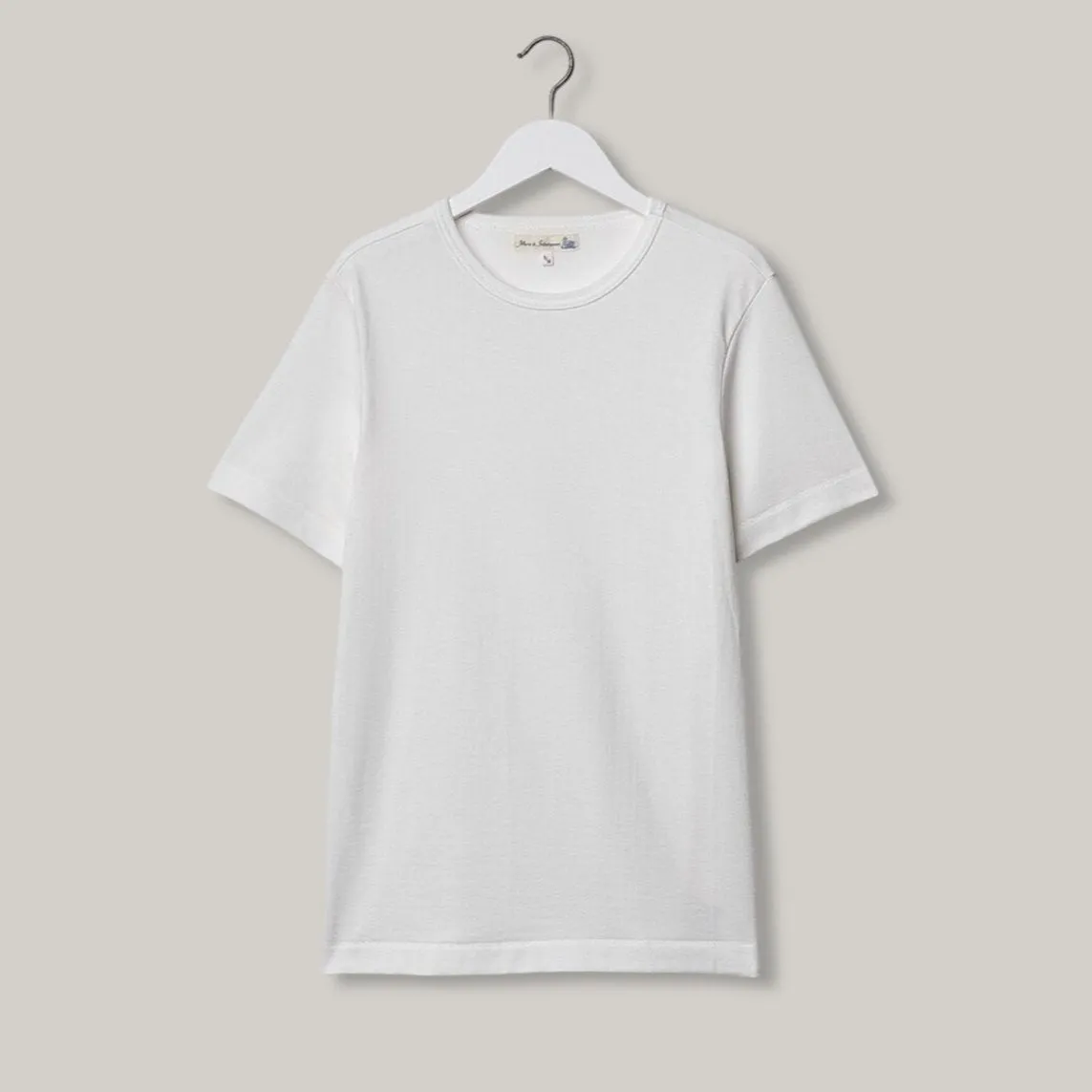 MERZ B SCHWANEN CLASSIC T-SHIRT 2M15 - WHITE Party fun Breathable Wear Fit