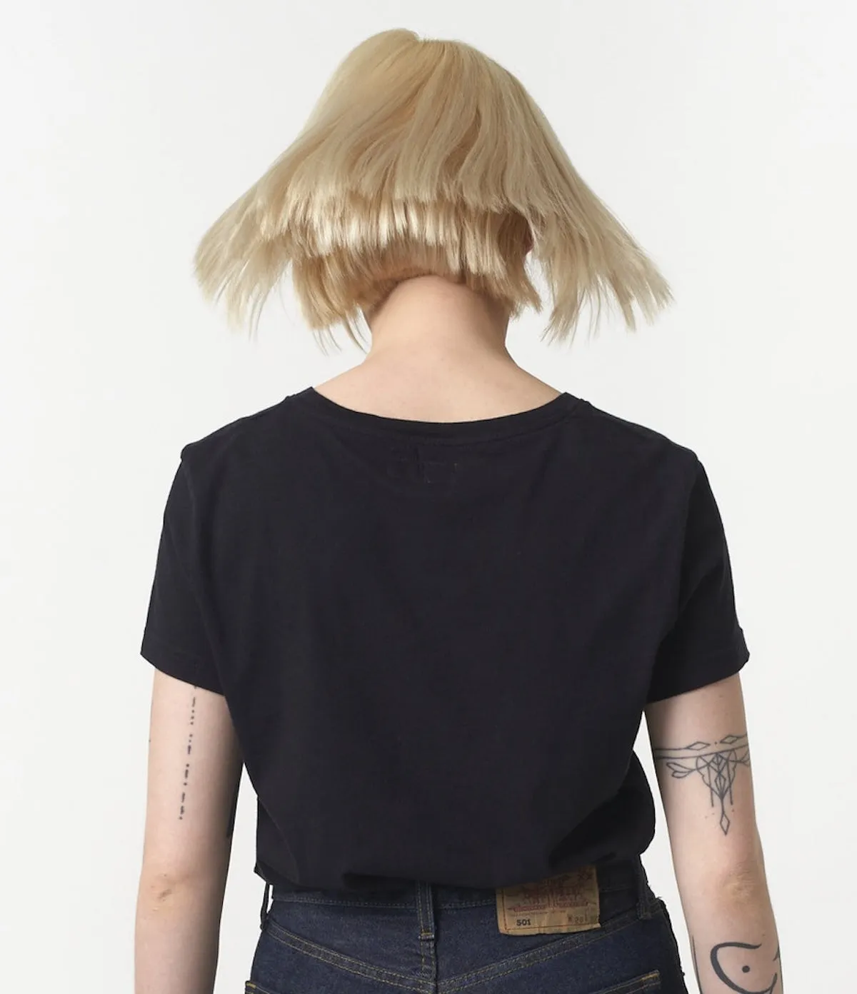 High Density Weave MERZ B. SCHWANEN WOMEN'S T-SHIRT - BLACK