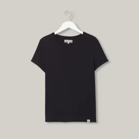 Layerable Look Perfect Style MERZ B. SCHWANEN WOMEN'S T-SHIRT - BLACK