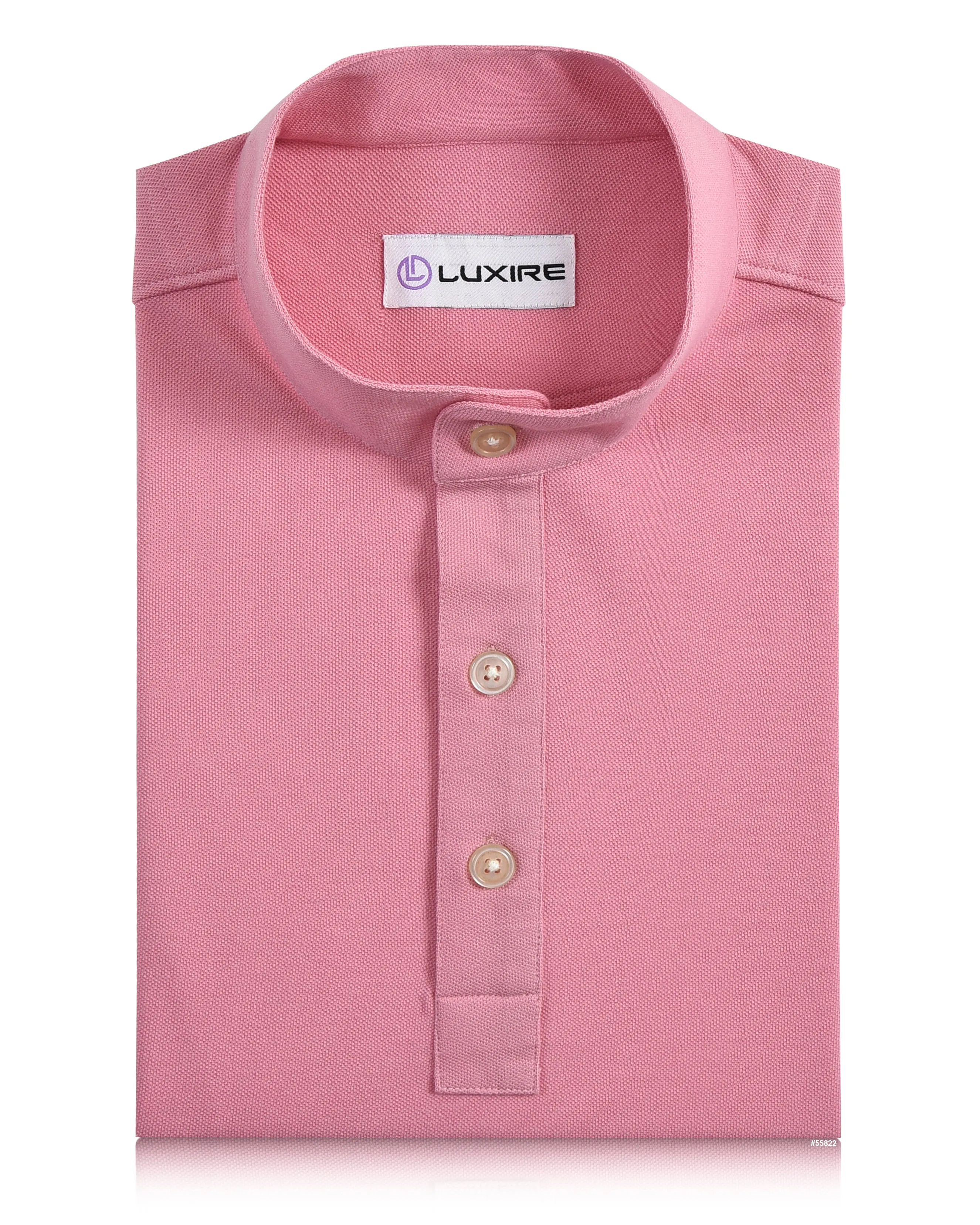 Winter Layering Thermal regulation Mid Pink Polo T-Shirt