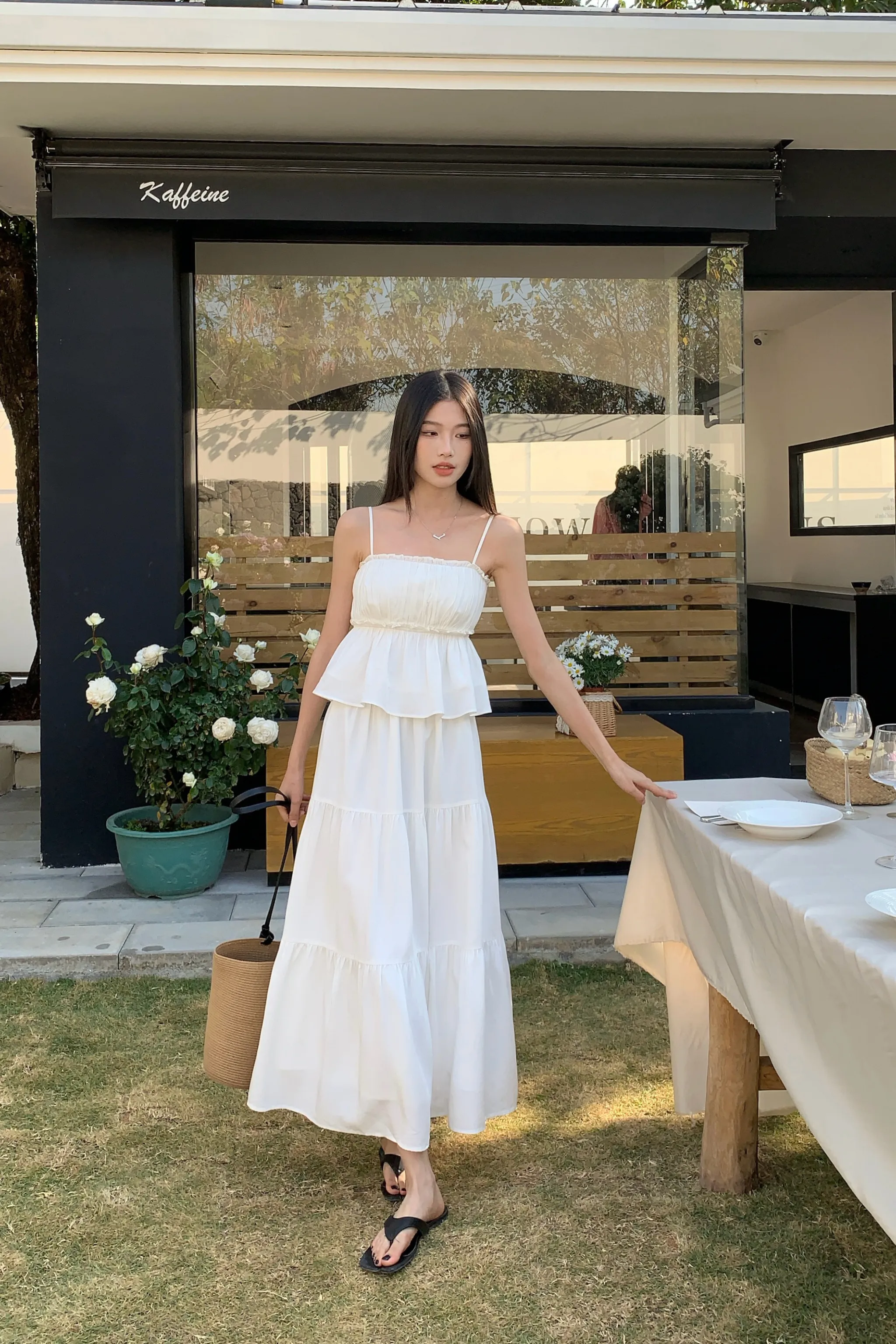 Seth Pleated Babydoll Top White PunctureResistantReinforcement