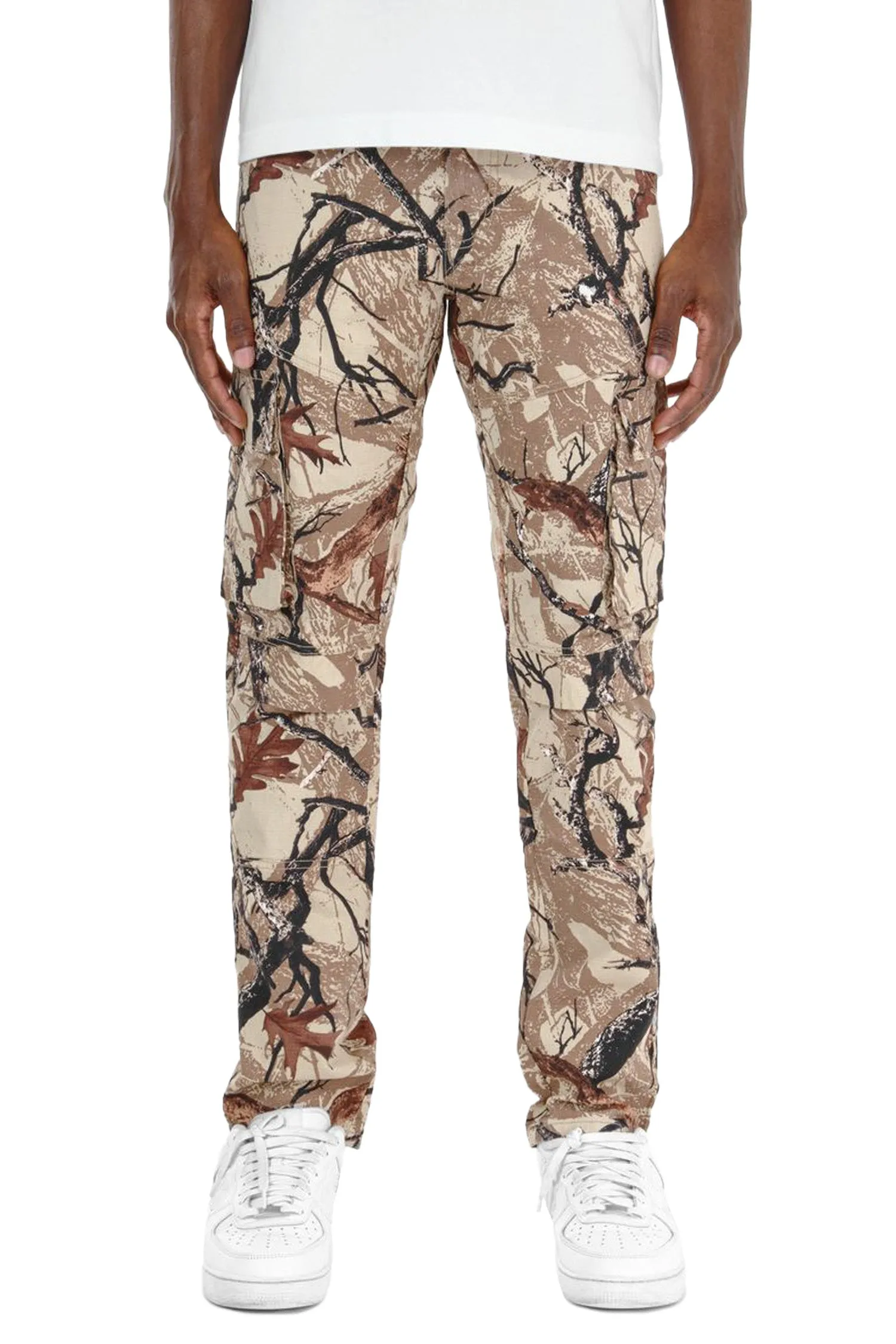 Men's Hunter Camo Cargo Pants Chic Vibe