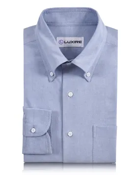 Warzone Blue Oxford Shirt All-Day Wear